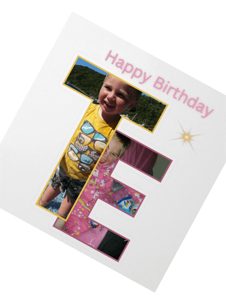 Personalized Birthday Collage Stickers product image (8)