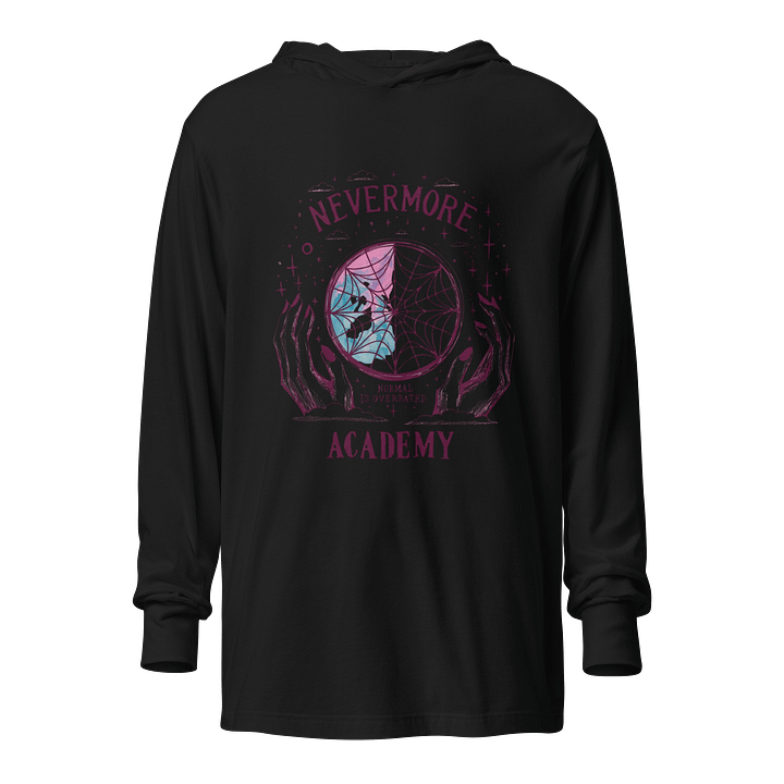 Never More Academy Wednesday Halloween Hoodie product image (1)
