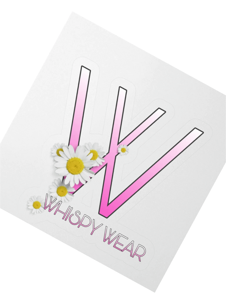 Whispy Wear Logo Sticker product image (5)