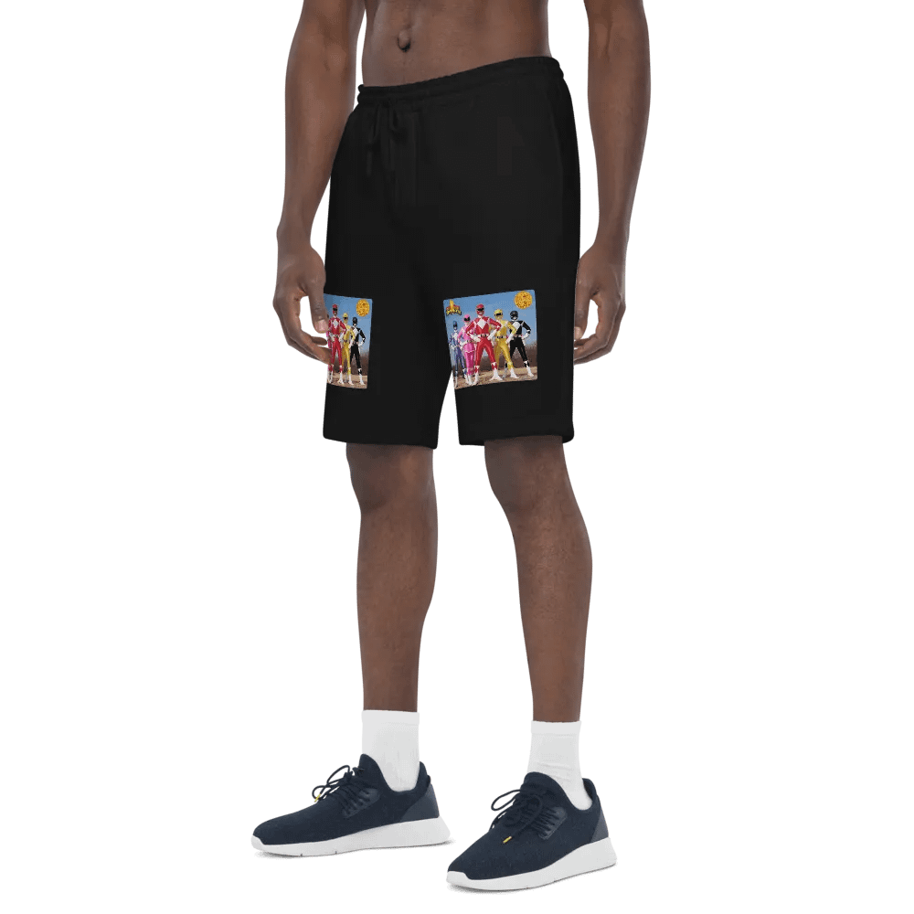 Powerful Heroes Fleece Shorts product image (8)