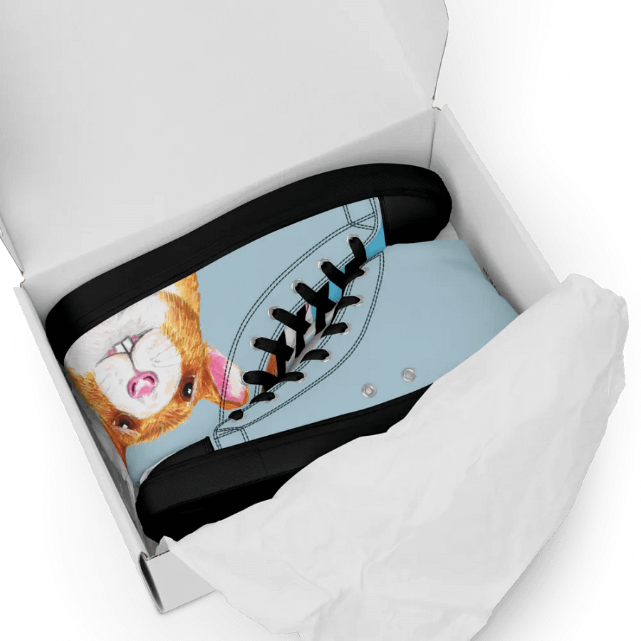 Worried rat High Top Canvas Shoes (womens) product image (3)