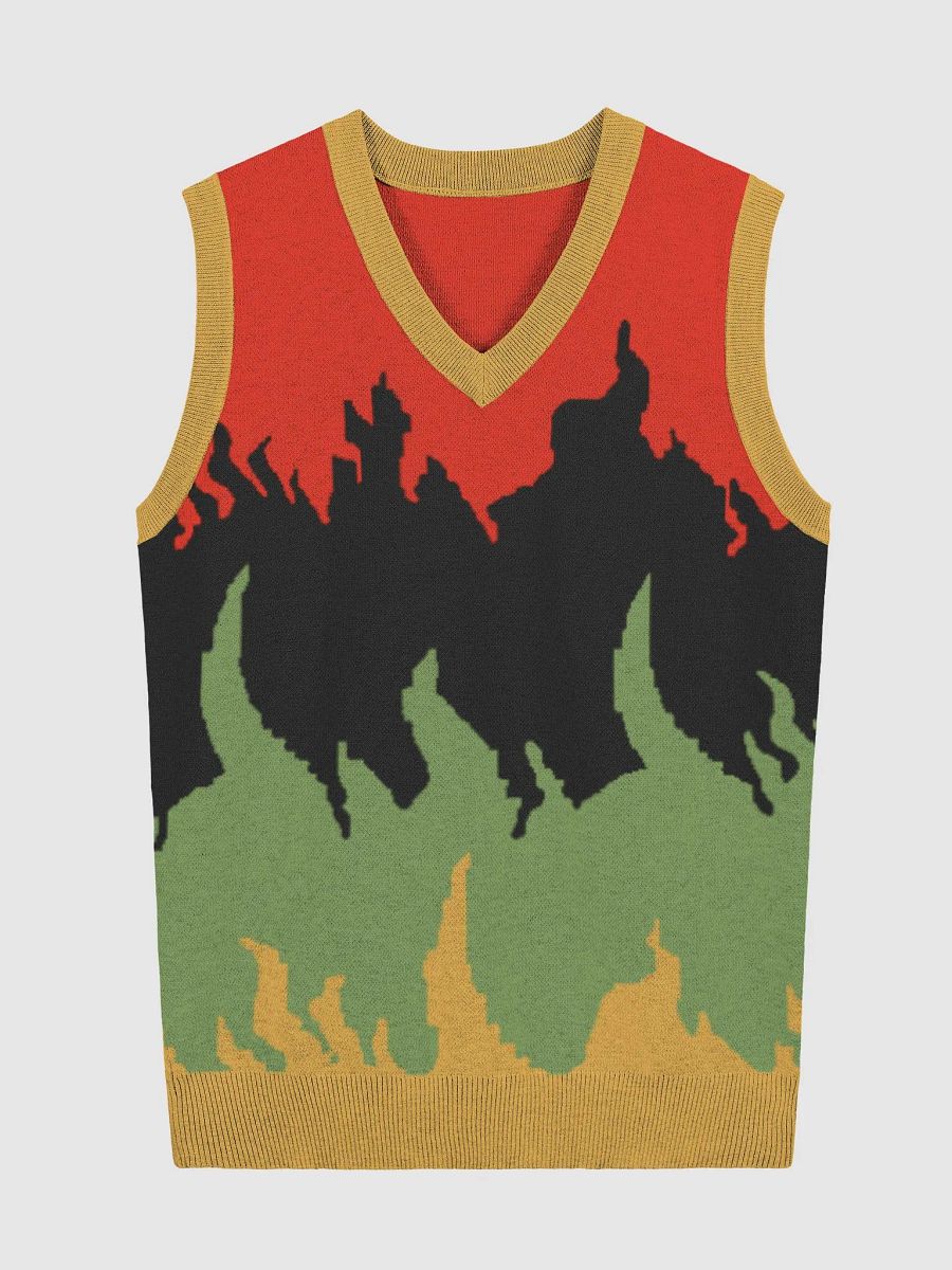 ỌKỤ IGBO Knitted V-Neck Vest product image (1)