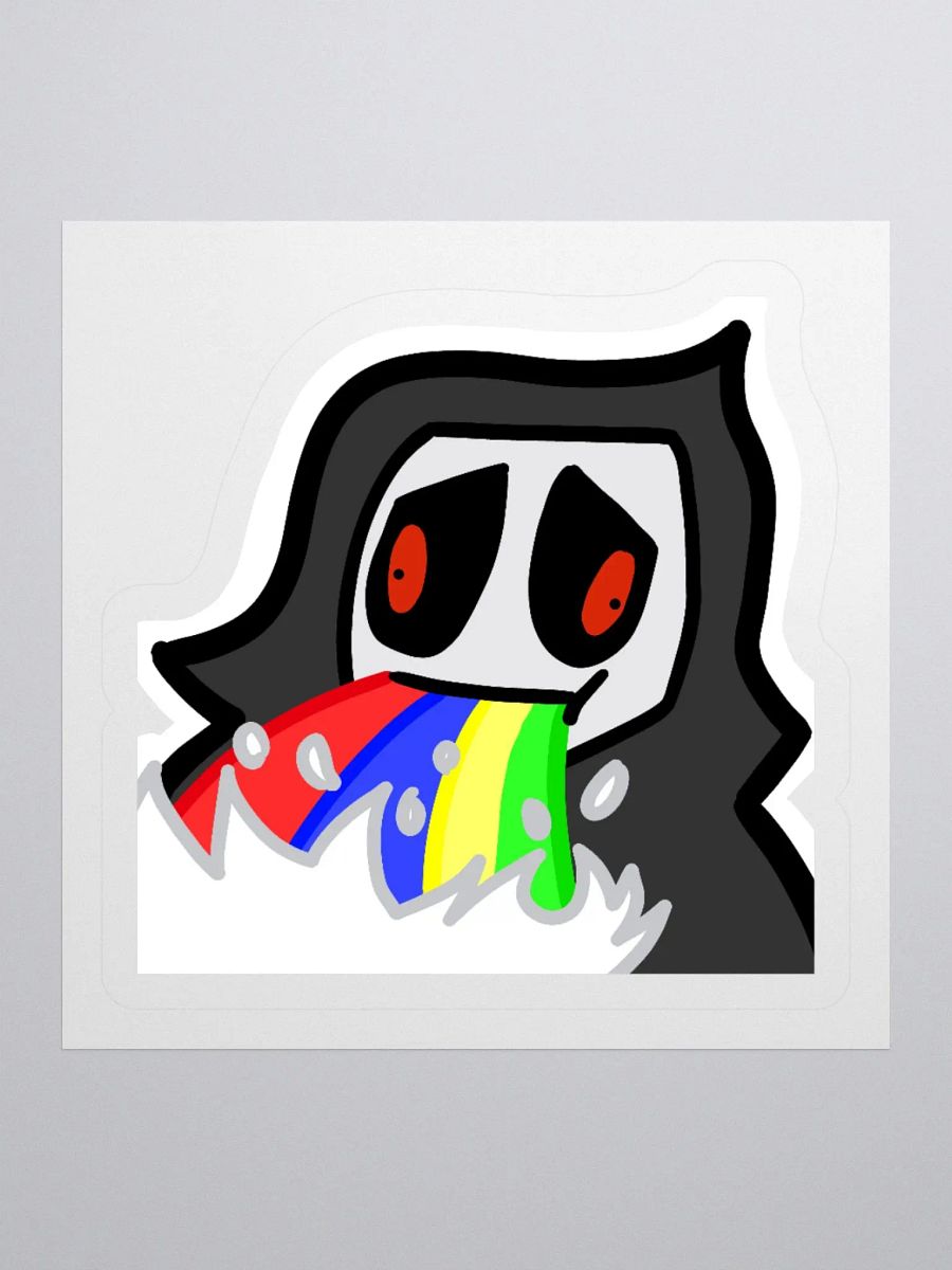 Sickest Grim Kiss Cut Stickers product image (1)