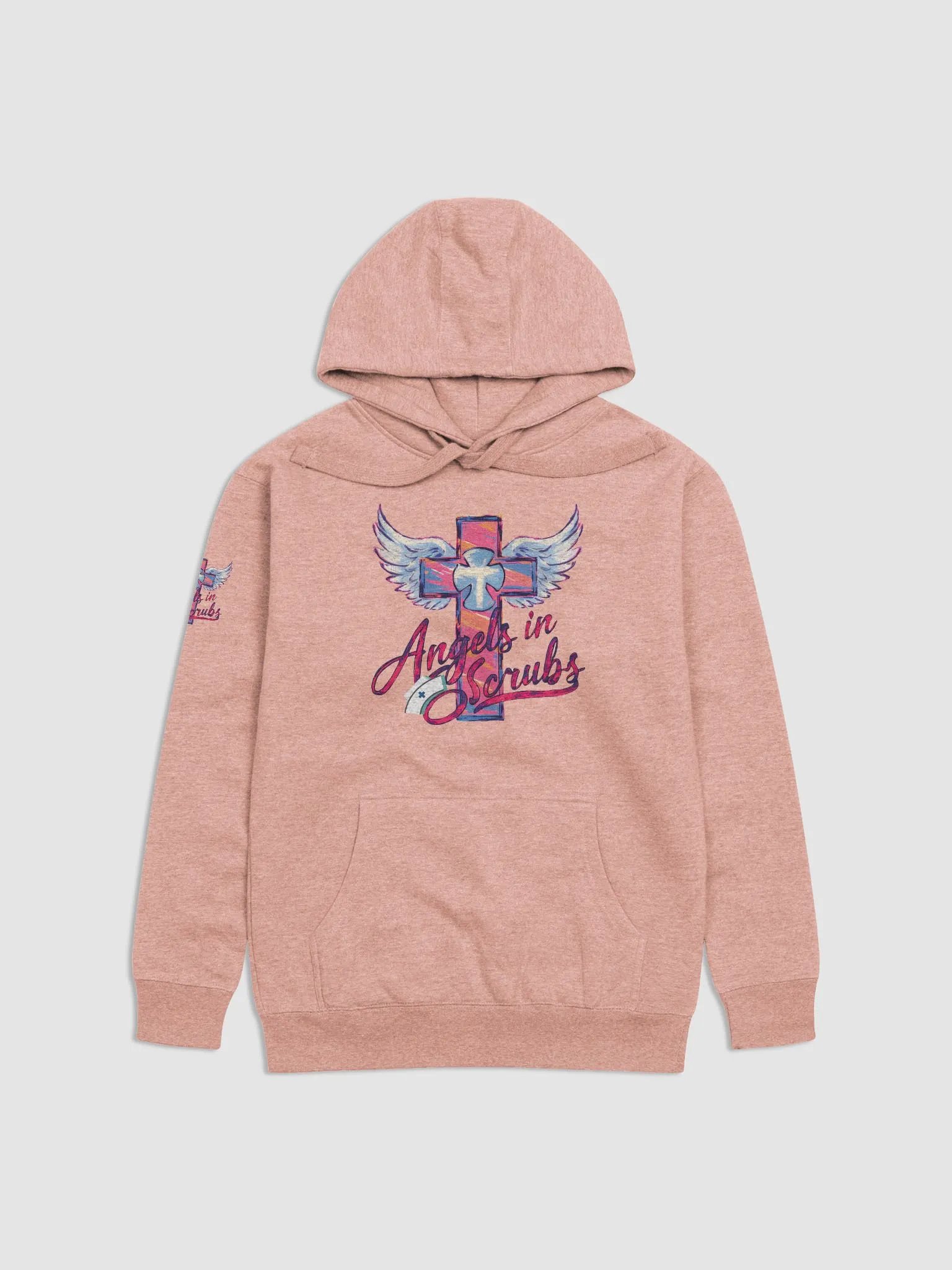 Angels In Scrubs Nurse Hoodie product image (2)