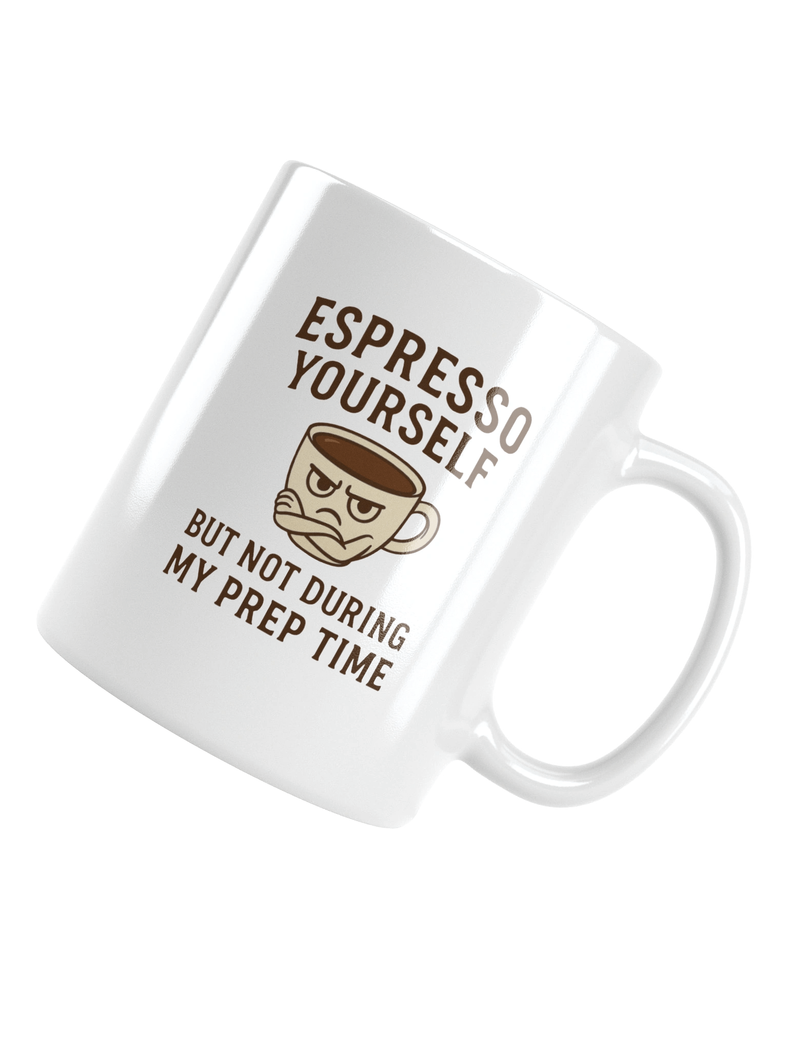 "Espresso Yourself (But Not During My Prep Time)" Funny Teacher Mug product image (12)