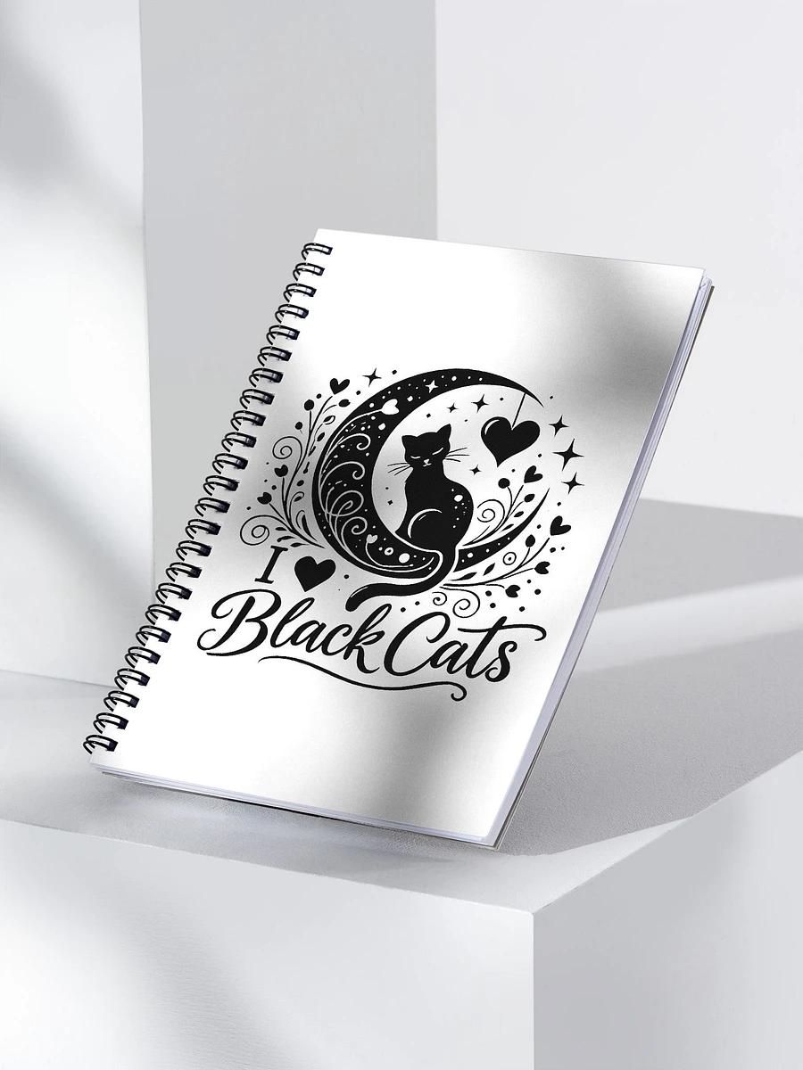 I Love Black Cats Notepad product image (3)