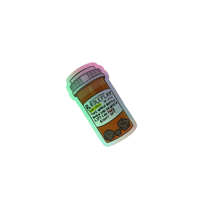 Bottle Holo Sticker product image (1)