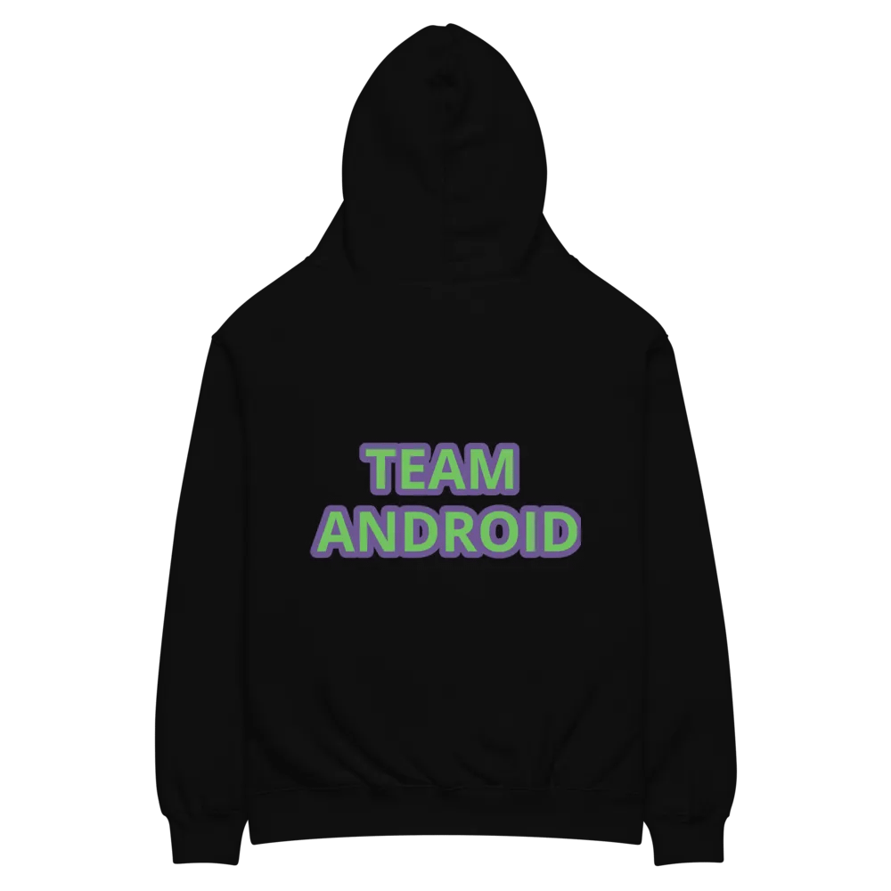 Purple and Green KingAndroid Hoodie product image (11)