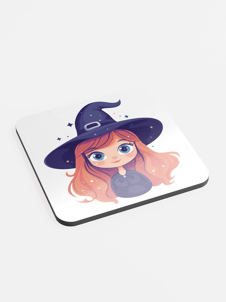 Lil Witch Cork Coaster product image (1)