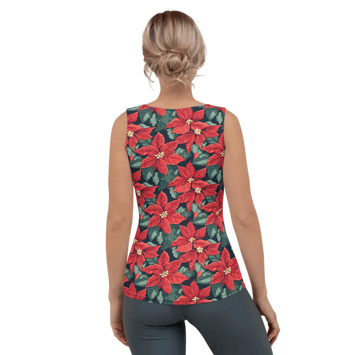 Straight To The Poinsettia Women's Tank Top product image (2)