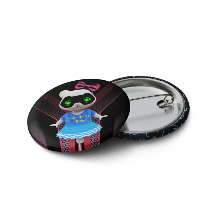 Robot Lila (set of pin buttons) product image (2)
