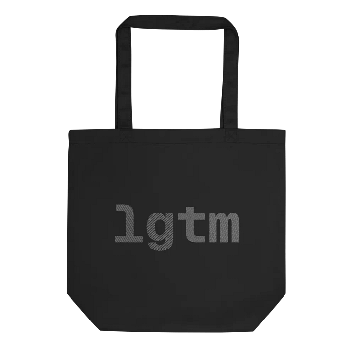 lgtm - looks good to me - tote bag product image (1)