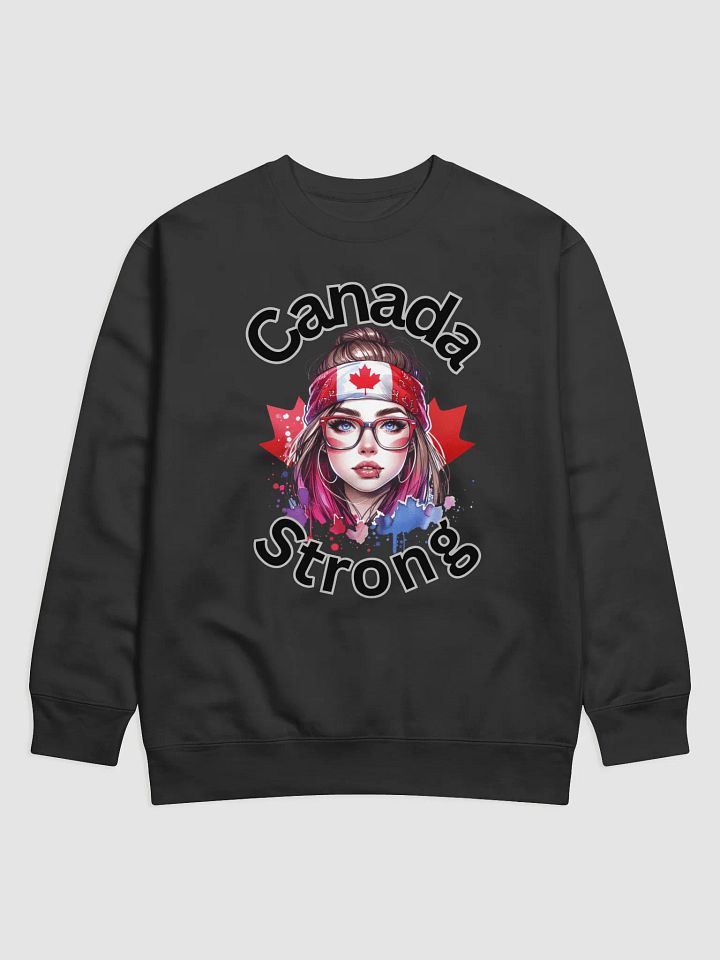 Canada Strong Pink Hair Sweatshirt product image (2)