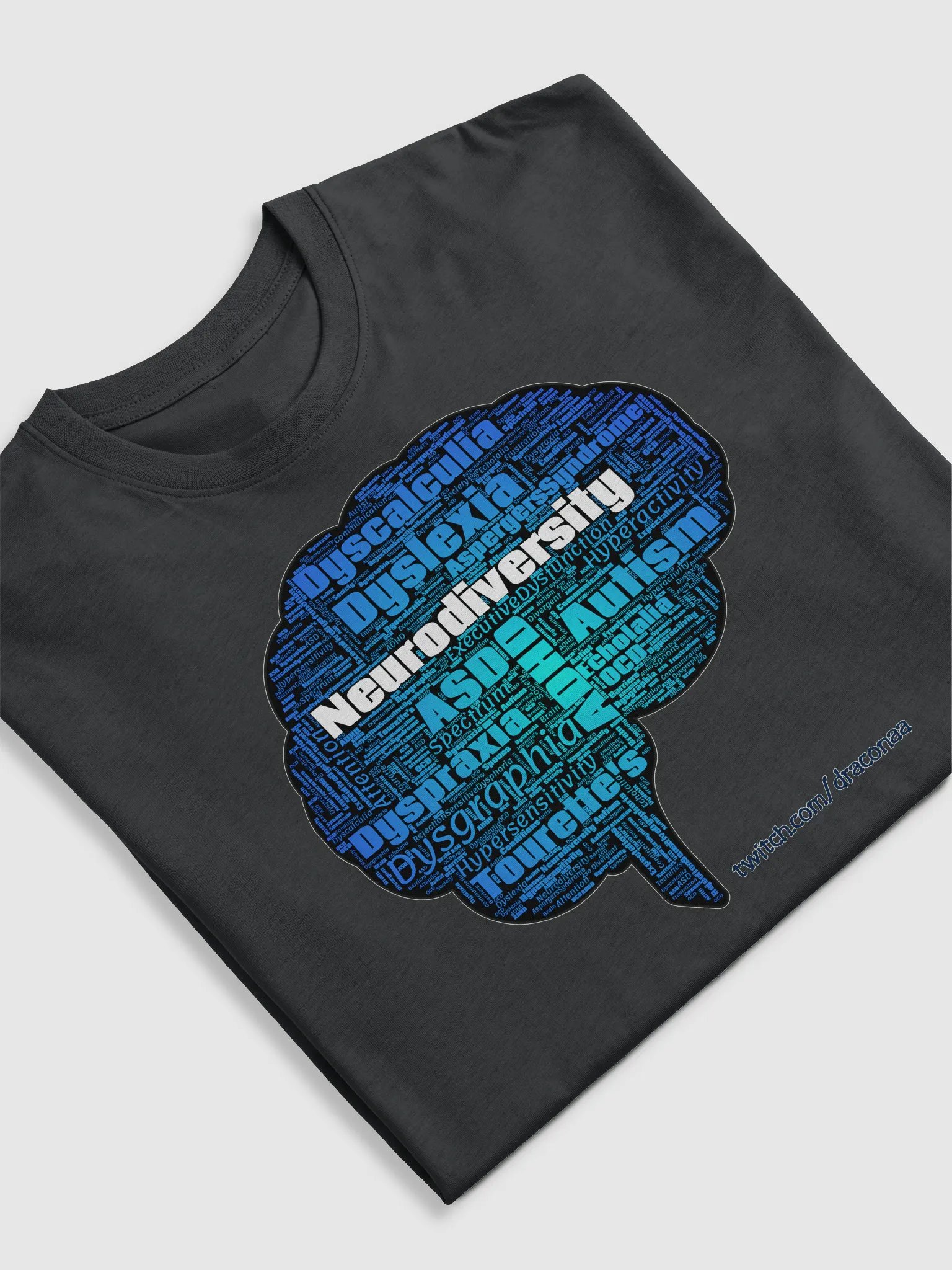 Neurodiversity Brain Heavy Tee product image (5)