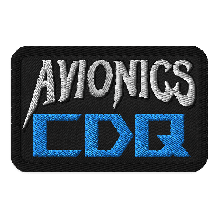 "AVIONICS: CDQ" Patch product image (1)