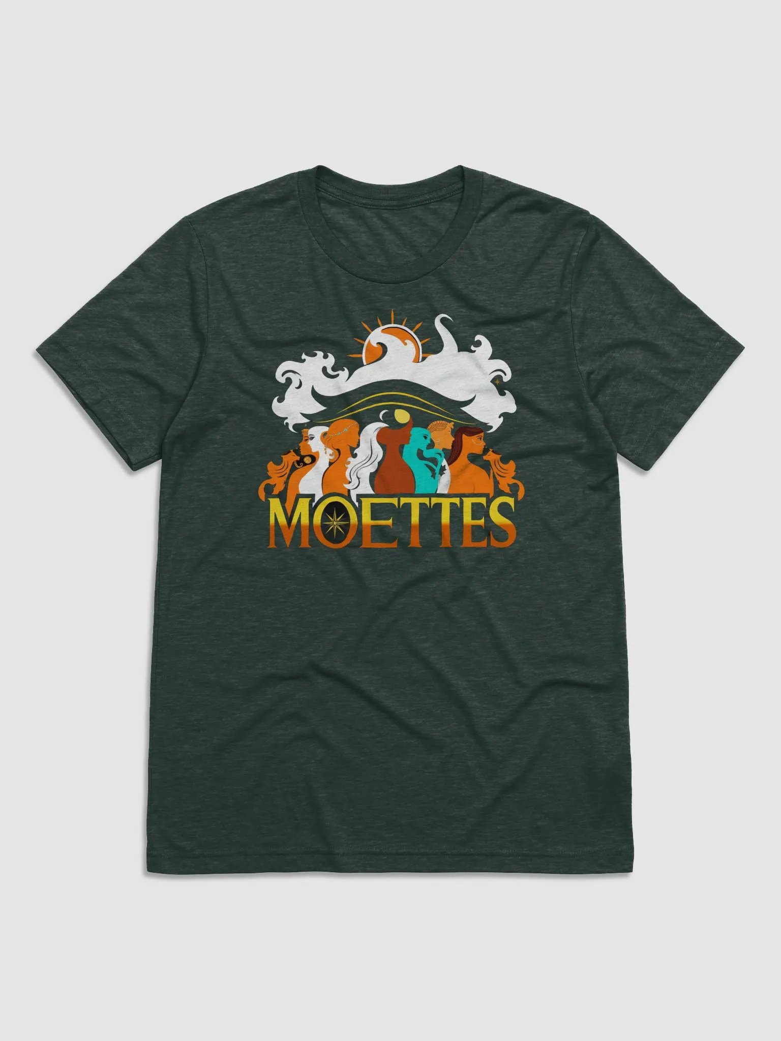 DHP Radiant Moette's Men's His & Her's Couple's T Shirt product image (1)