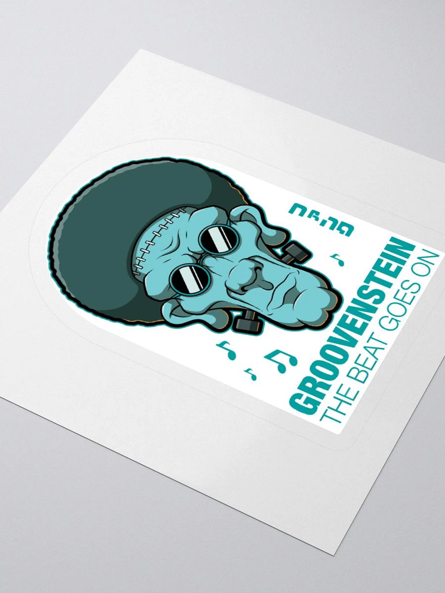 Groovenstein Sticker: Funky Retro Design for Students product image (9)