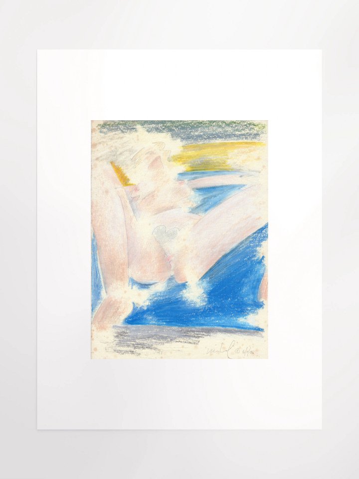 Nude on Blue 06.11.86 print product image (1)