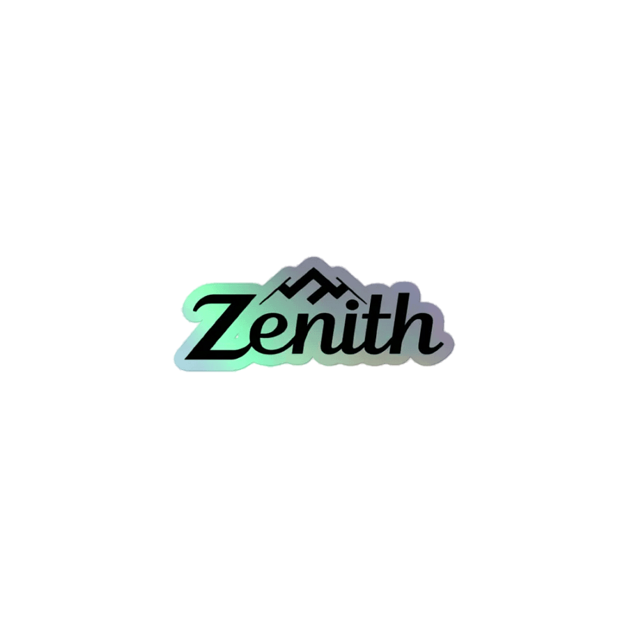 Exclusive Zenith Holographic Sticker | Premium Kiss-Cut Vinyl | Perfect for Laptops, Cars & More product image (3)
