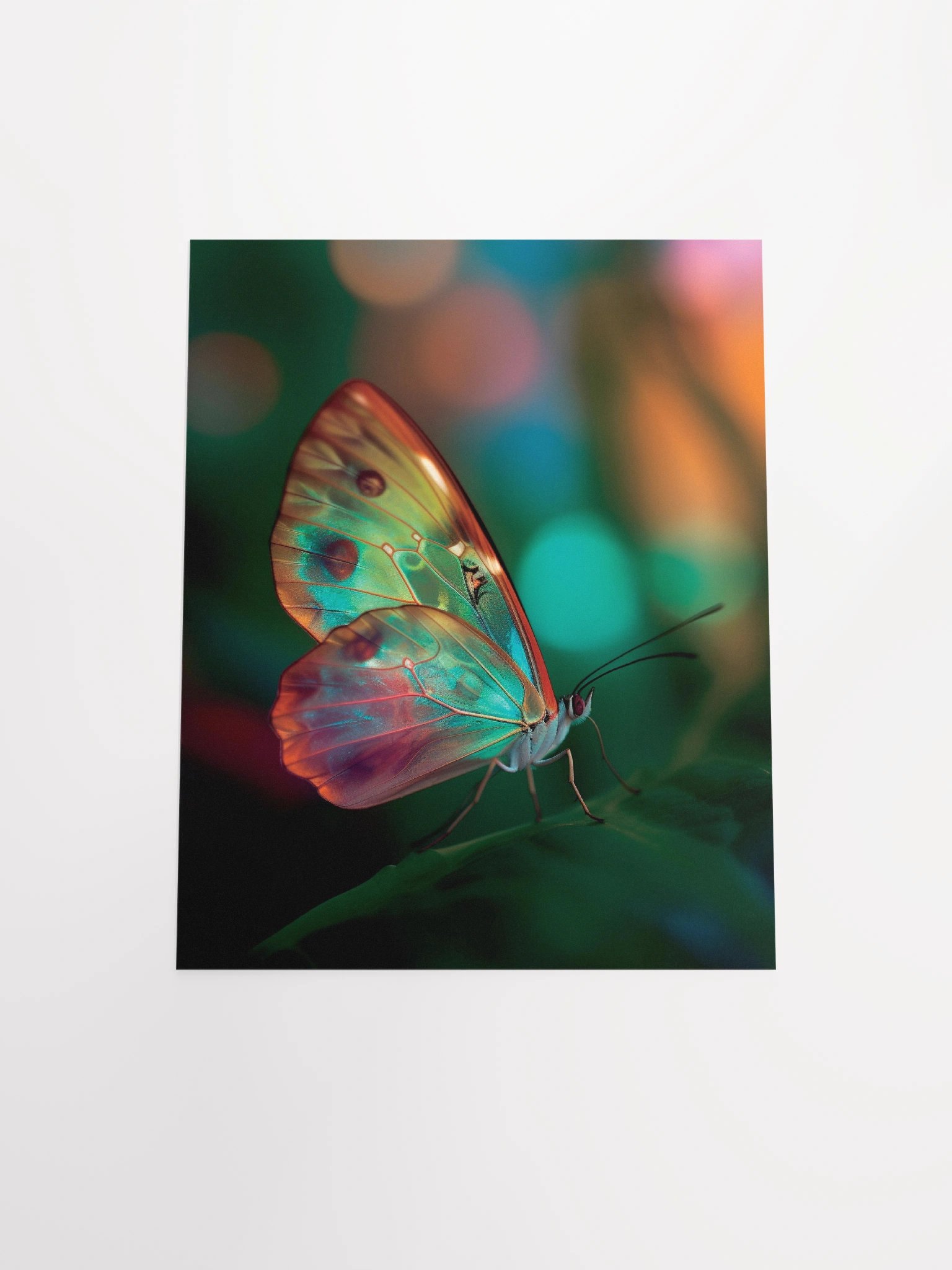 Amber Wings Matte Unframed Wall Art Paper Canvas product image (13)