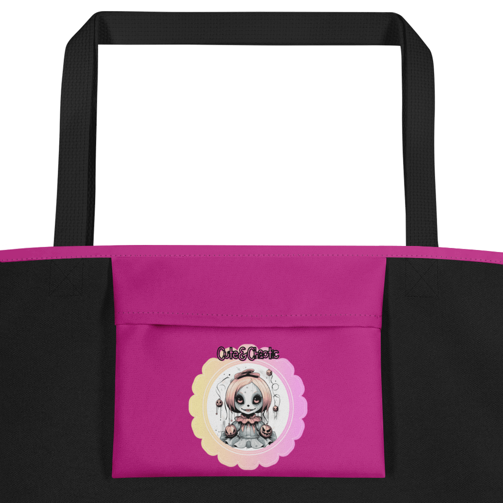 Cute & Chaotic All-Over Tote Bag product image (4)