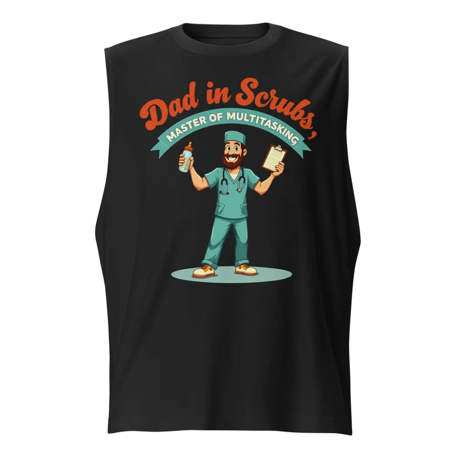 Multitasking Dad Muscle Tank product image (1)