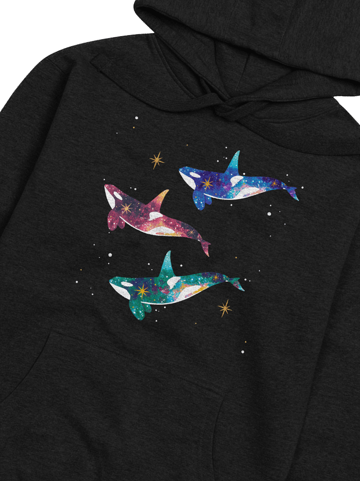 Galaxy Orcas - Cotton Heritage Hoodie product image (1)