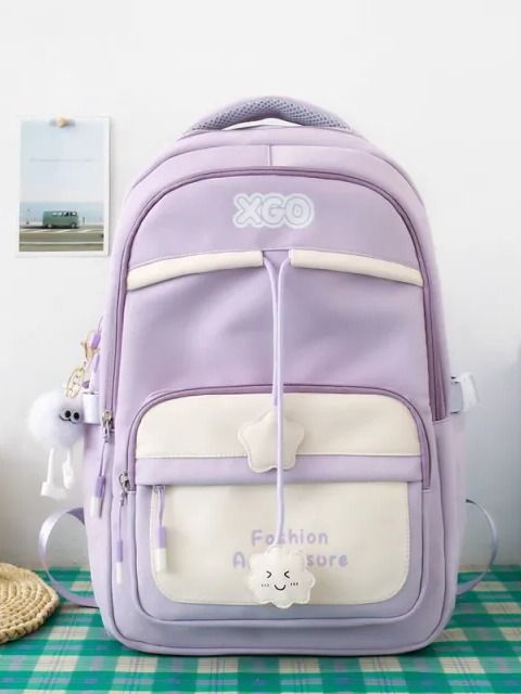 Men's And Women's Same Fashion All-match Backpack Large Capacity - VIA Onlineshop product image (10)