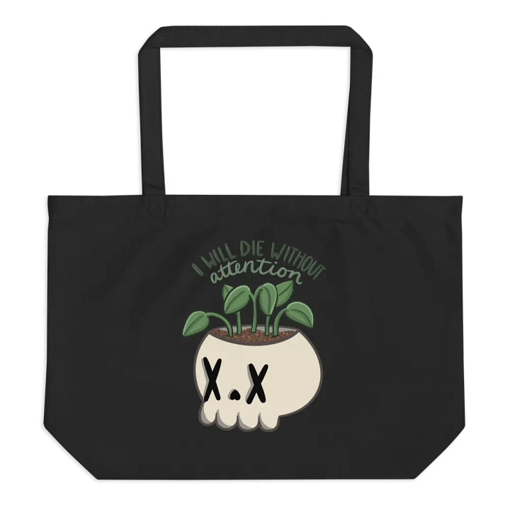 Die Without Attention Tote. product image (1)