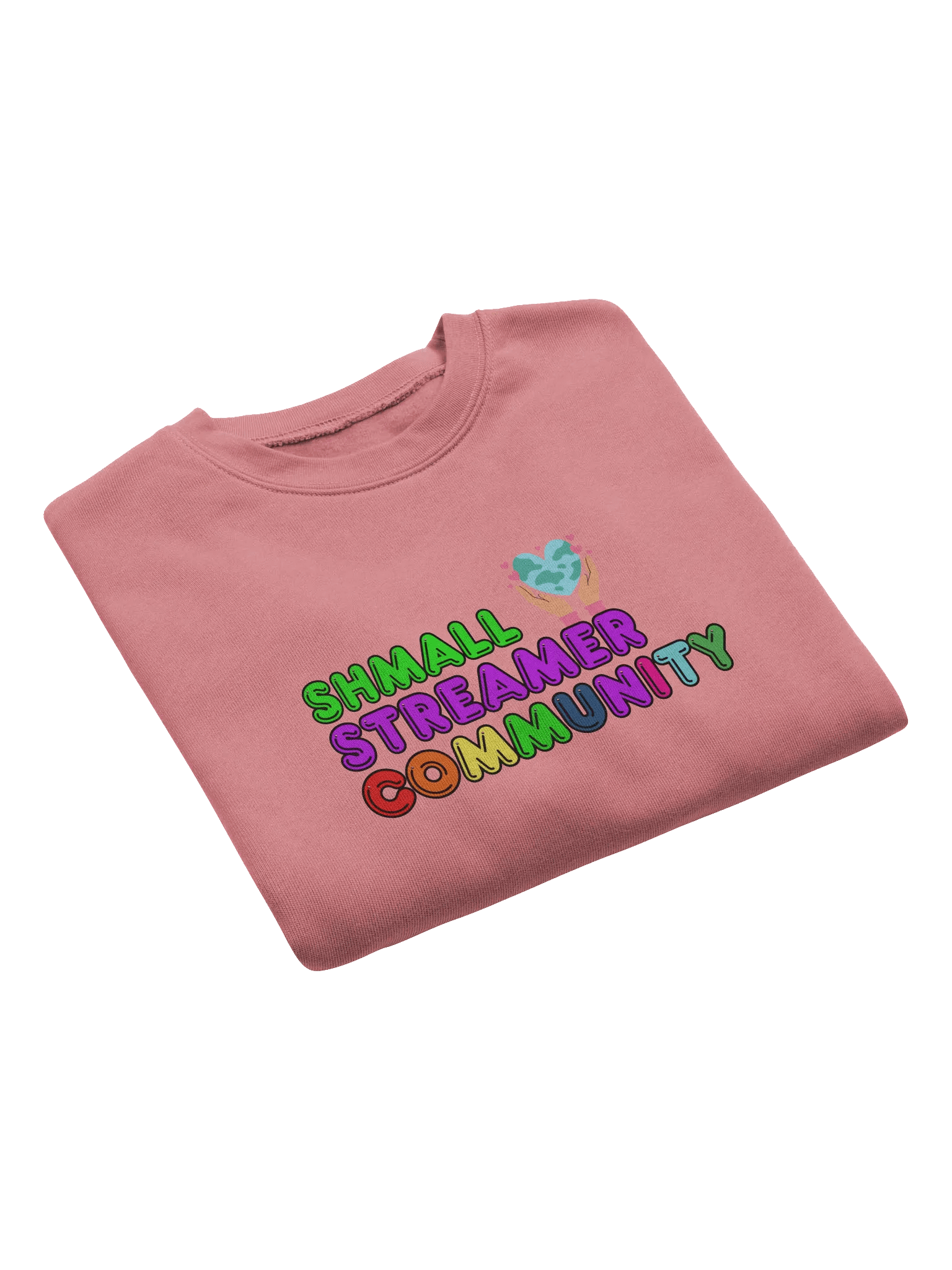 Shmall Streamer Grow Together Women's Fleece Crop Sweatshirt product image (7)