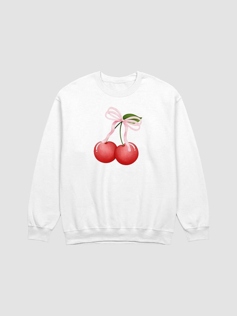 Cherries with Coquette Bow Sweatshirt product image (2)