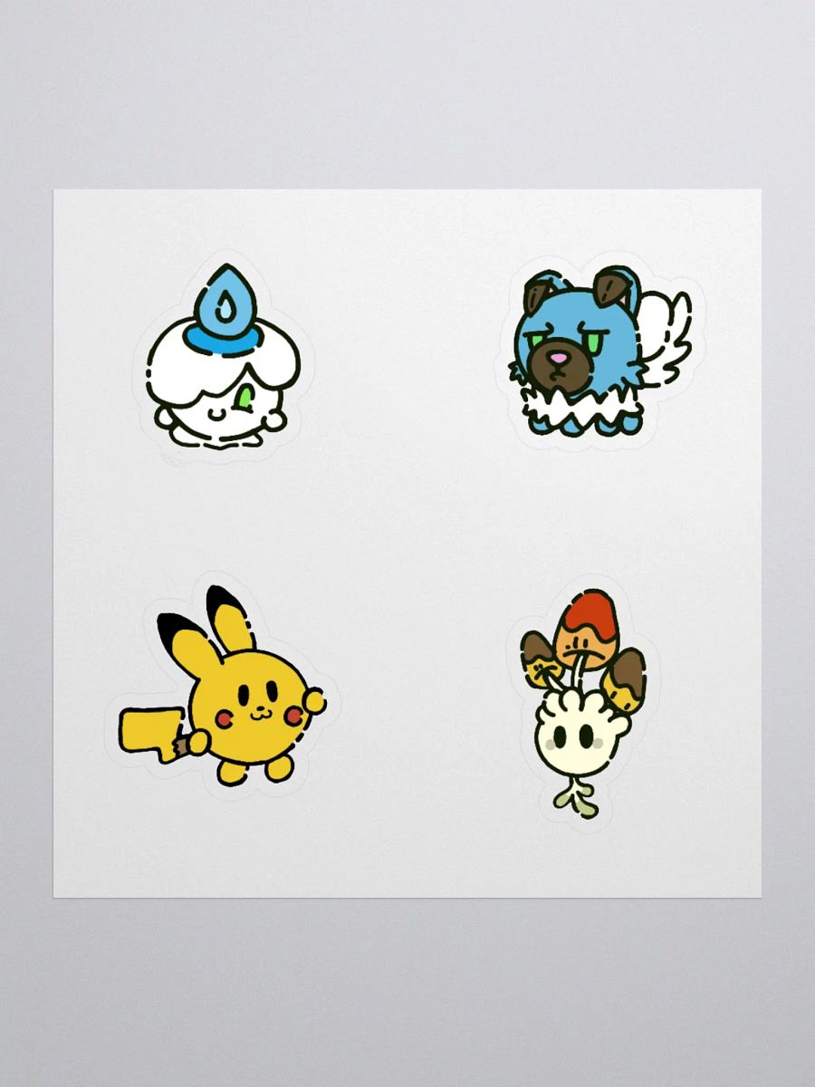 Pom Poke Fall Mini sticker sheet product image (1)