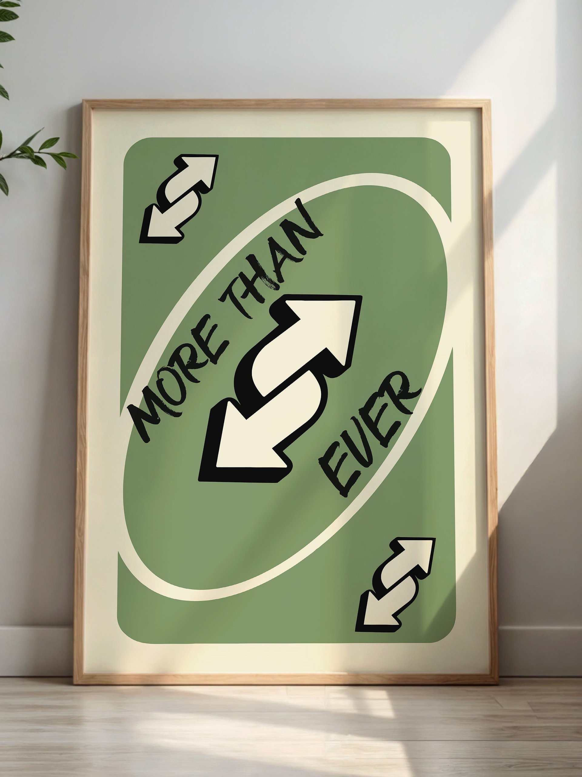 More Than Ever Wall Art Green product image (1)