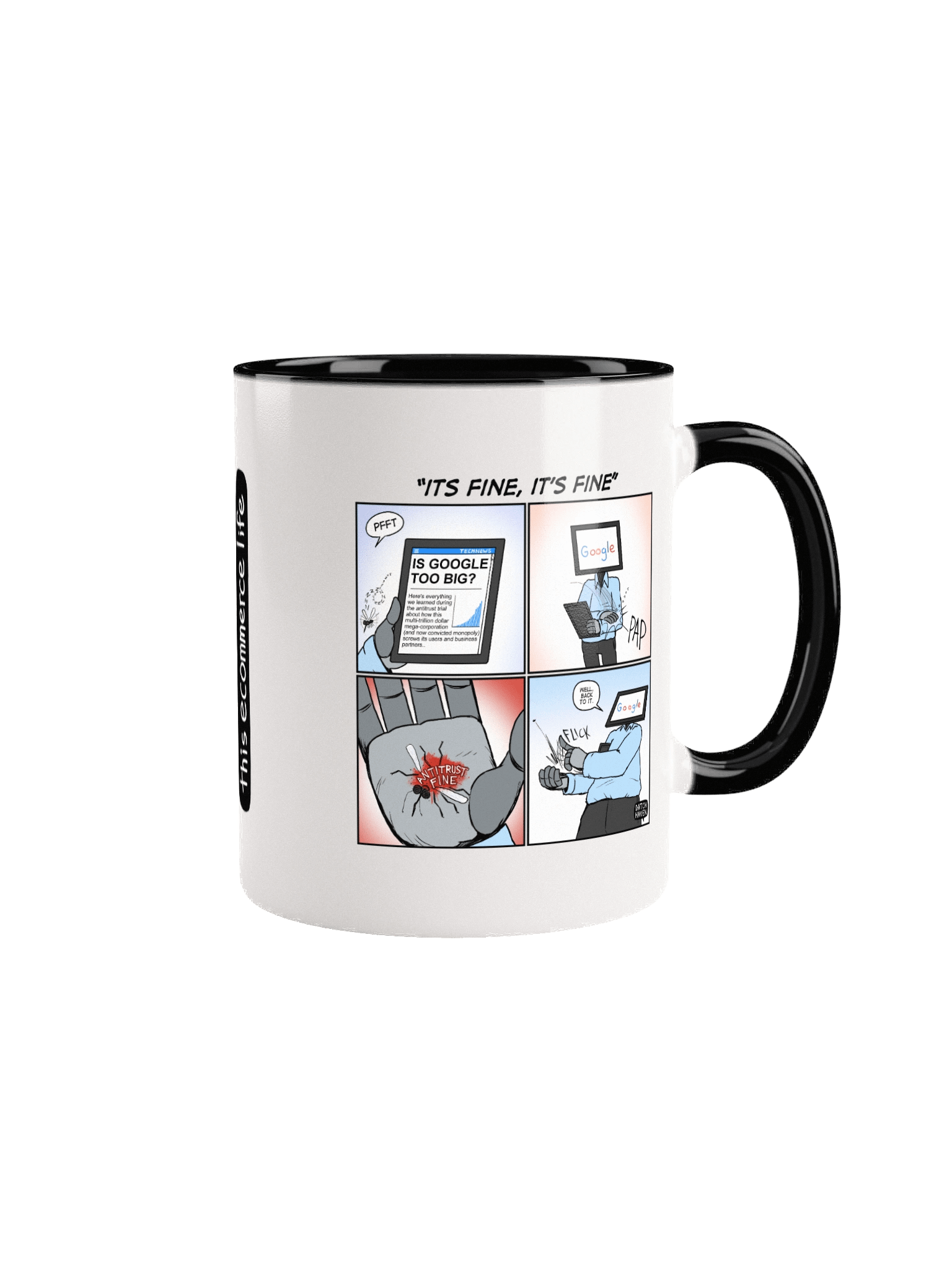 "Its fine, it's fine" mug product image (1)
