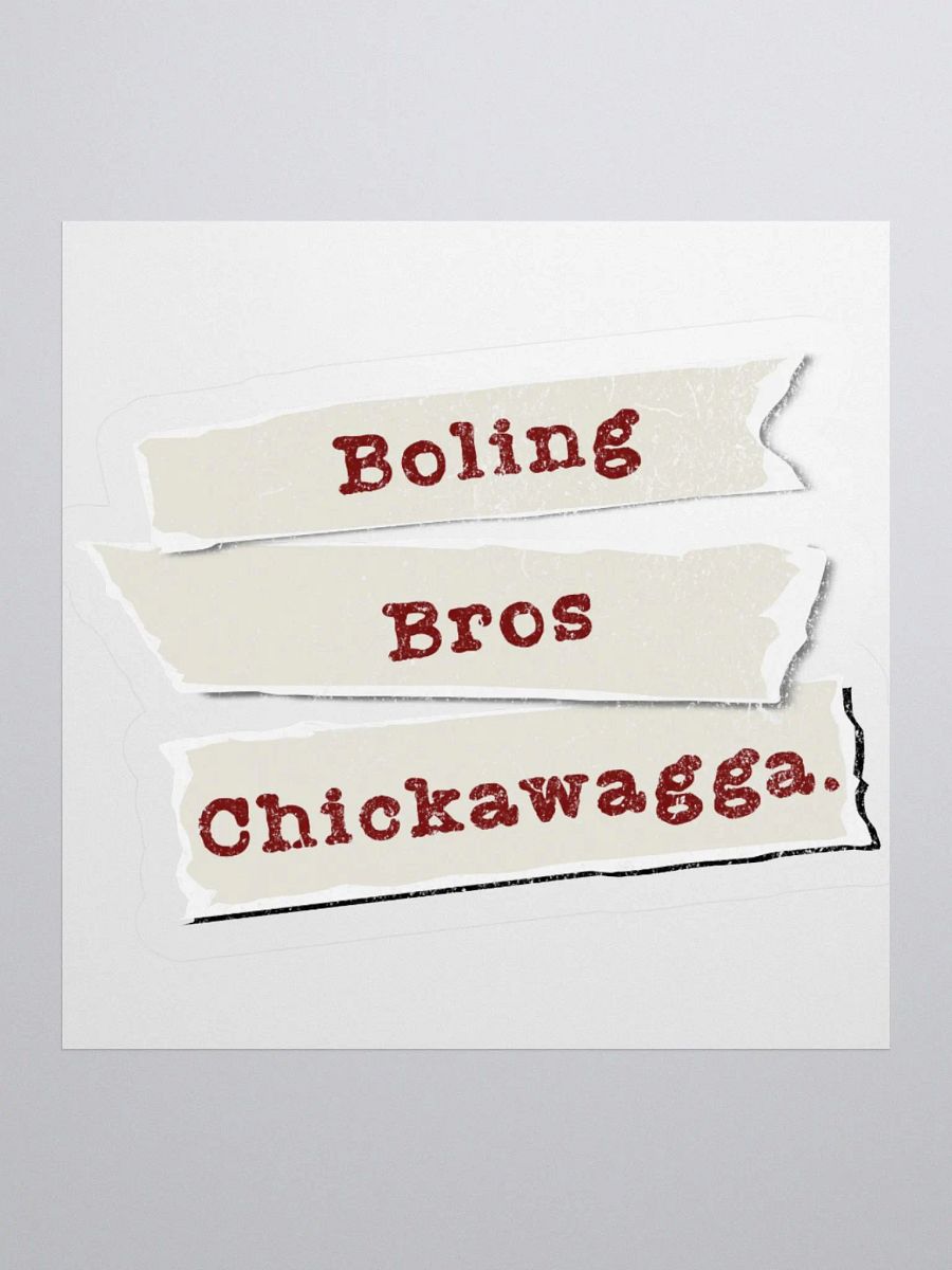 "Taped Up" Stickers product image (1)