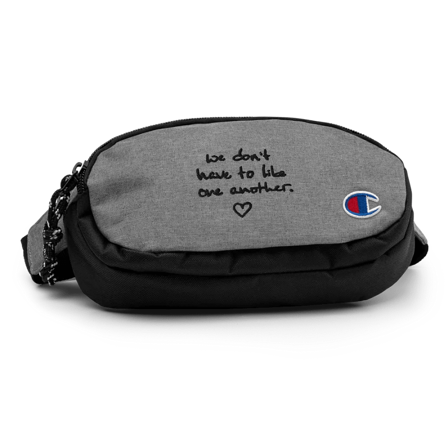 ONE ANOTHER (black thread) champion fanny pack product image (2)