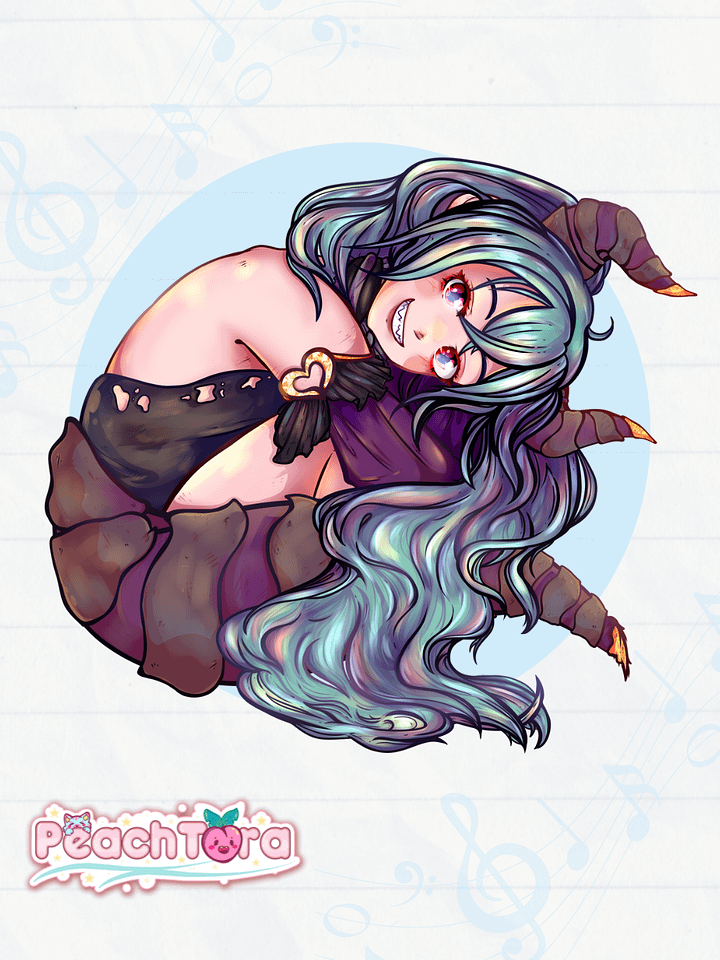 Demon Miku 💙 (Clear) product image (1)