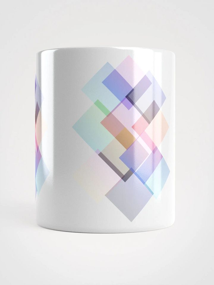 Geometric Gradient Artistic Squares Spiral Notebook product image (4)