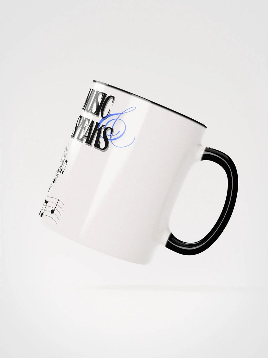 Musical Notes Mug: Where Words Fail, Music Speaks product image (2)