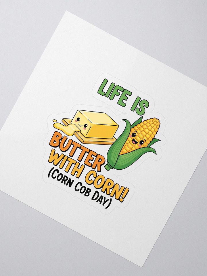 Corn-Style Kiss Cut Stickers product image (2)