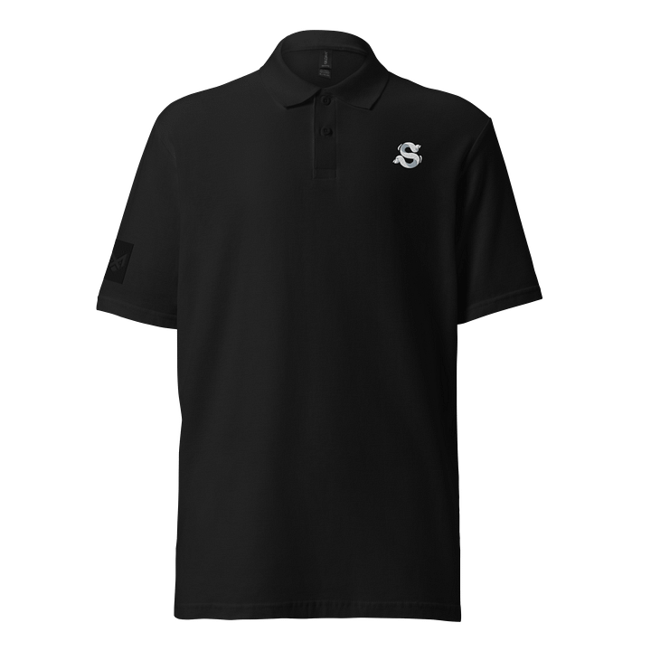 Black Gildan Unisex Pique Polo Shirt product image (1)
