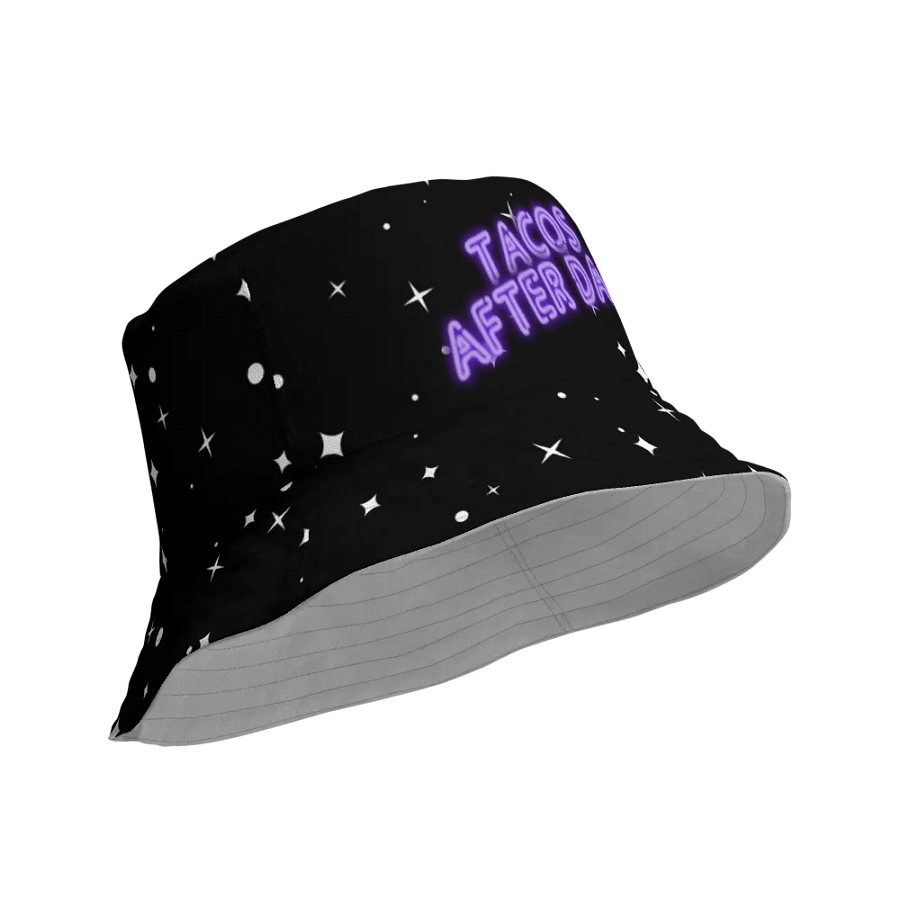 Reversible TacosDeGatos x After Dark Bucket Hat product image (2)