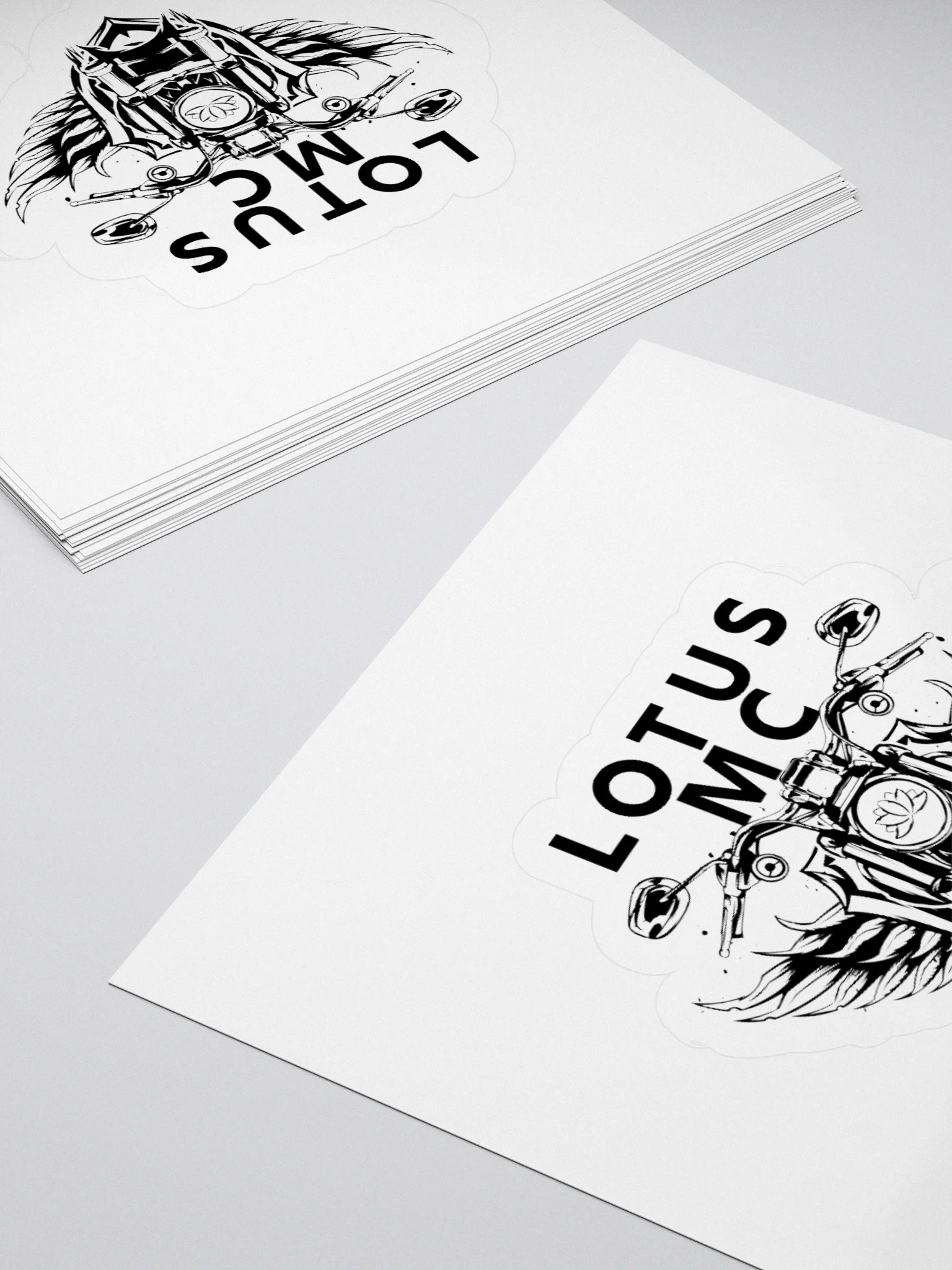 Vegas Lotus MC Sticker product image (10)