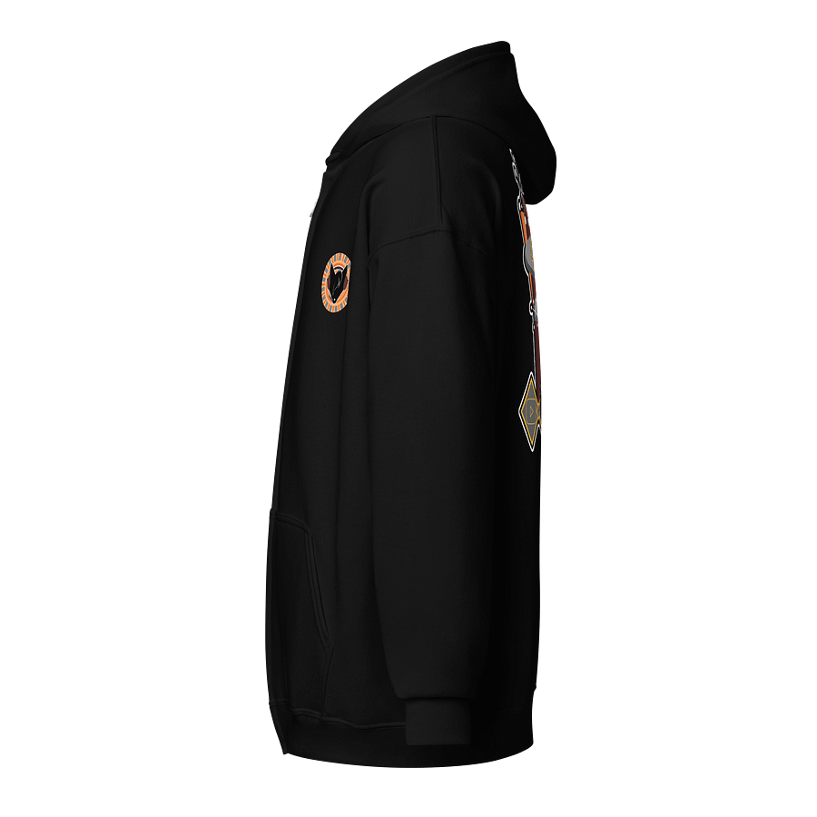 The Game Fox Vintage Sign Zip-up Hoodie product image (3)