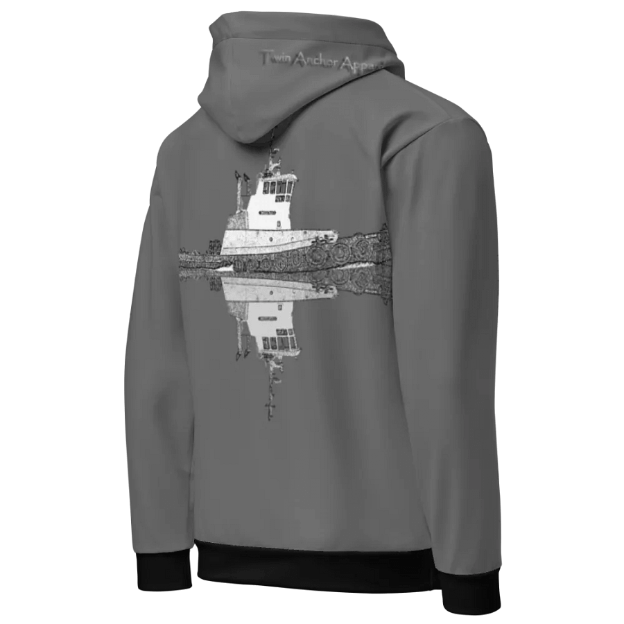 Gray Westrac tug Hoodie product image (10)