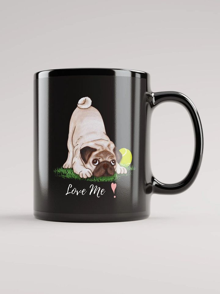 Pawsitively Playful Pug Mug product image (2)