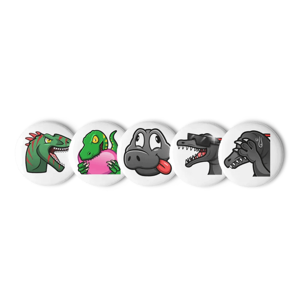 Dino-mite Dinosaur Pin Set #2 product image (5)