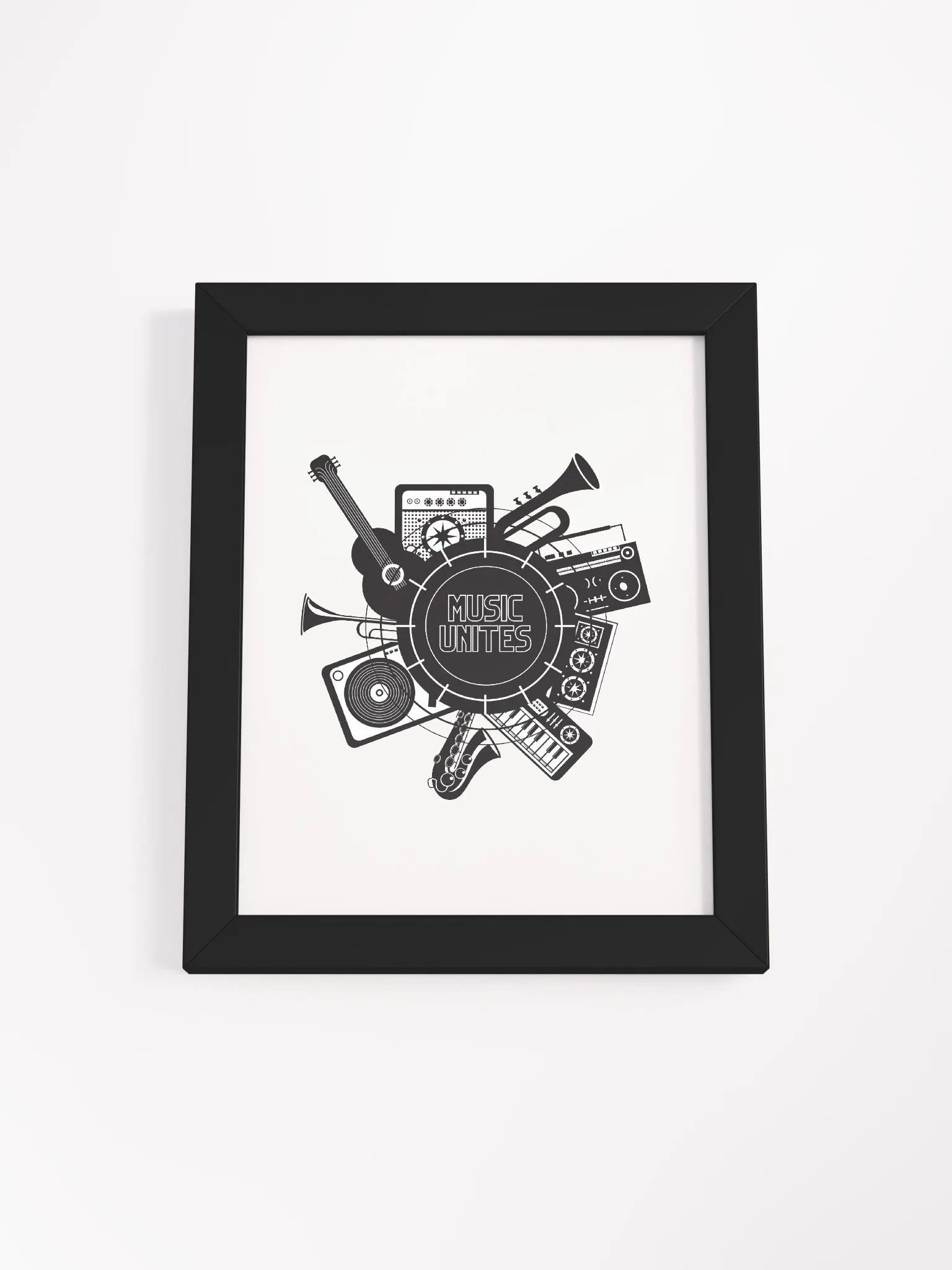 Music Unites Framed Print product image (4)