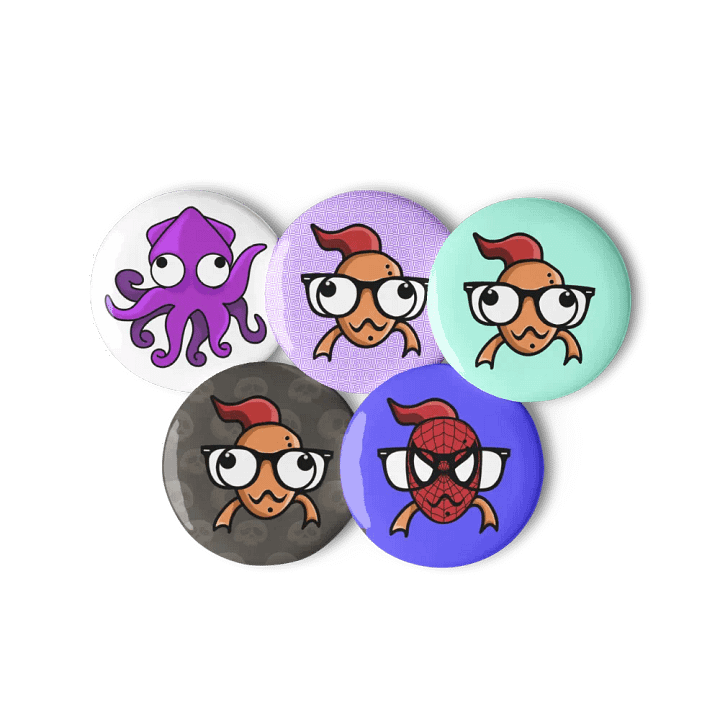 FEESH Logo Pin Set [5pk] product image (1)