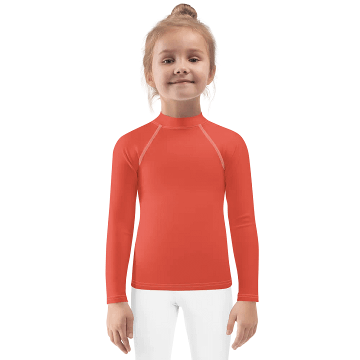 Red Toddlers Long Sleeve Shirt product image (1)